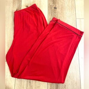 Tommy John Women’s Size Large Red Downtime Lounge Wear Pants Pajama Pants Comfy